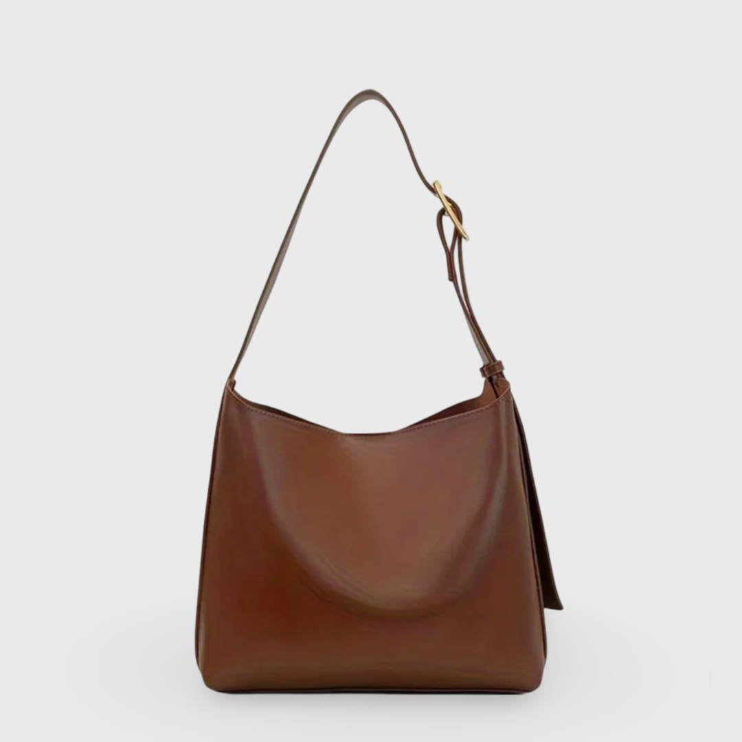Classy Workday Hobo Bag in Cognac