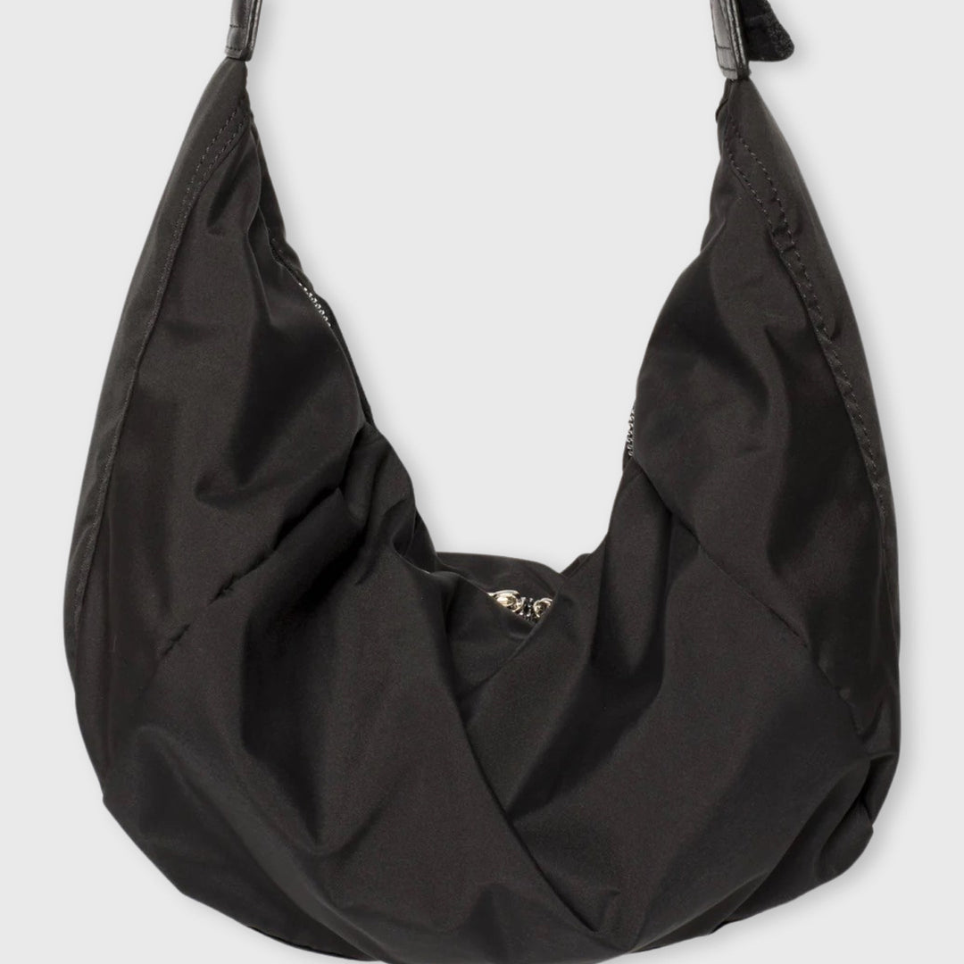 Baggy Puffer Sling in Black