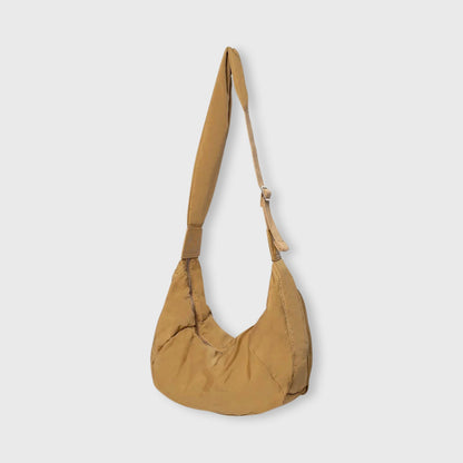Baggy Puffer Sling in Camel