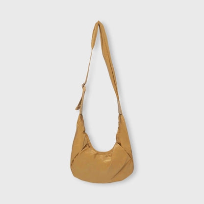 Baggy Puffer Sling in Camel
