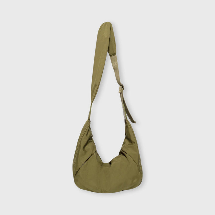 Baggy Puffer Sling in Olive Green