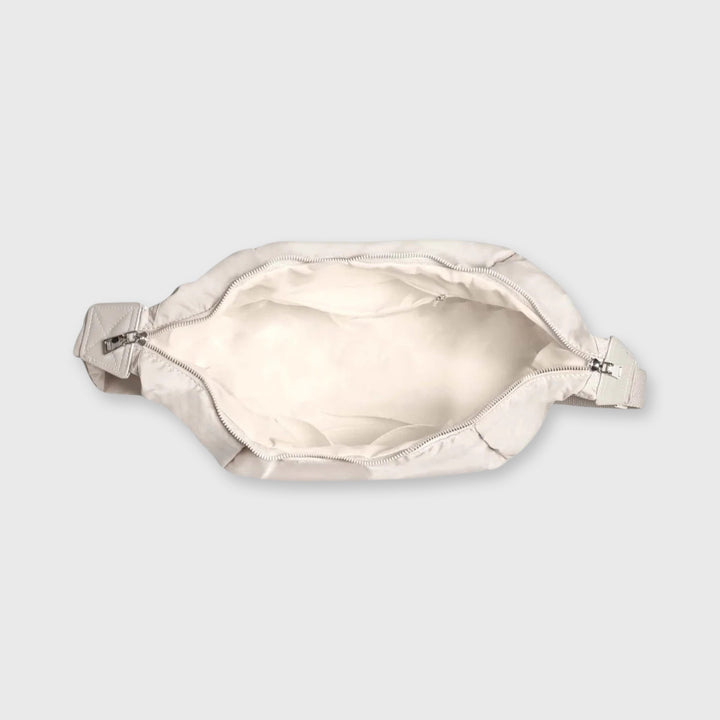 Baggy Puffer Sling in Cream