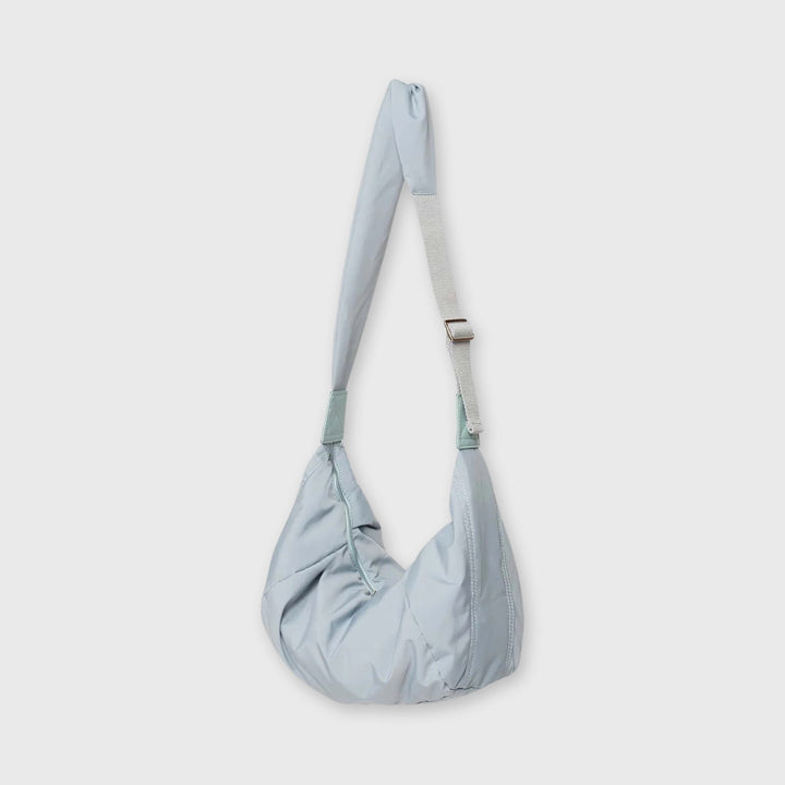 Baggy Puffer Sling in Light Blue