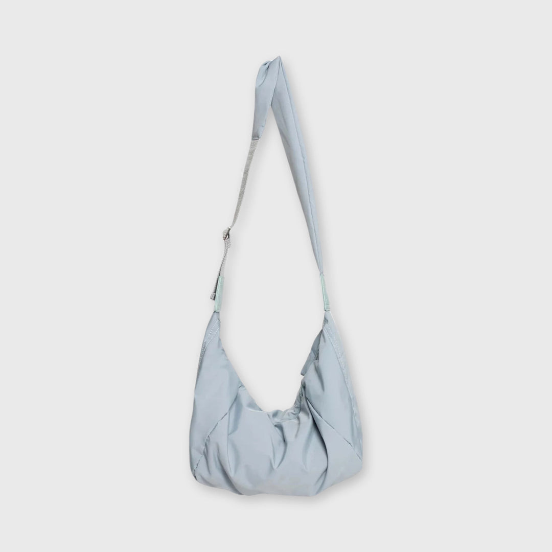 Baggy Puffer Sling in Light Blue