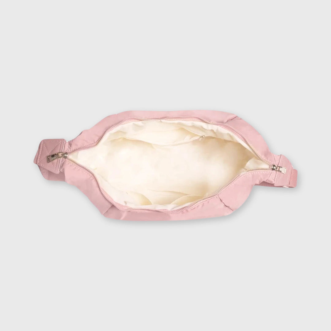 Baggy Puffer Sling in Pink