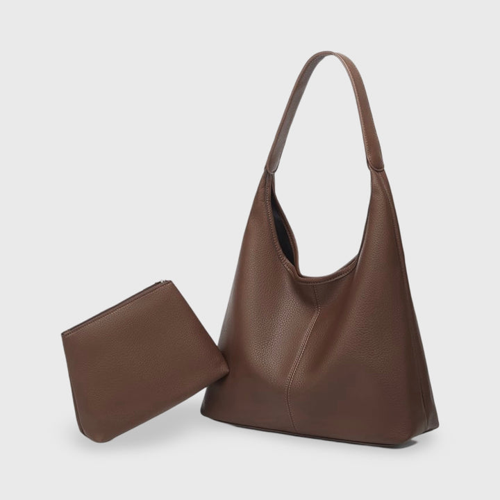 Jane Slouchy Hobo Bag in Taupe