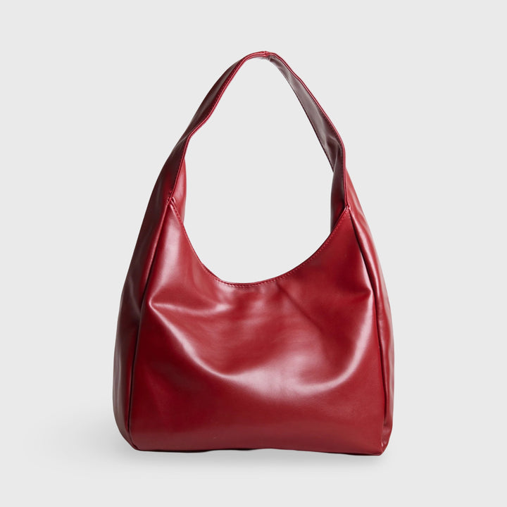 Everyday Shoulder Tote in Red