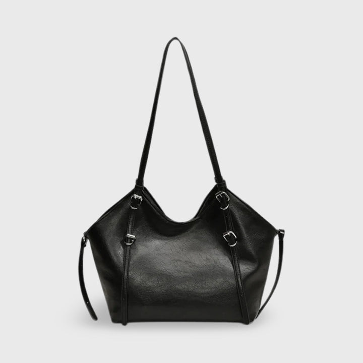 Yara Shopper Tote in Black