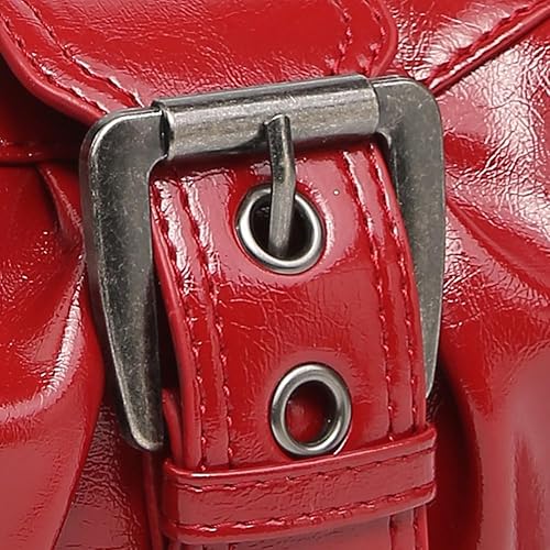 Vintage Dream Baguette Shoulder Bag in Red