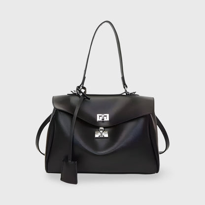 Ciara Nova Top Handle Satchel in Black