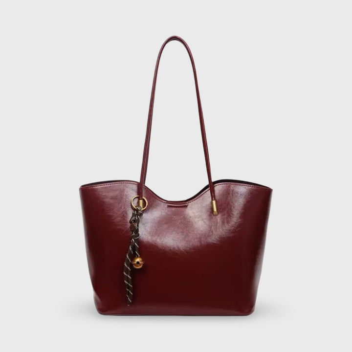 Sierra Everyday Tote in Burgundy