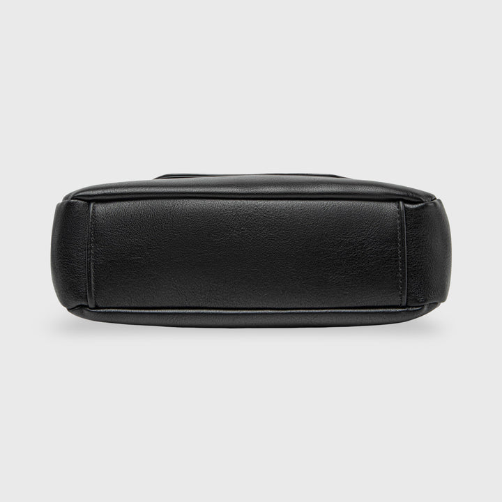 Ciara Mini Shoulder Baguette in Black