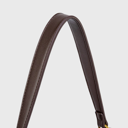 Ciara Essential Suede Top Handle Bag in Brown
