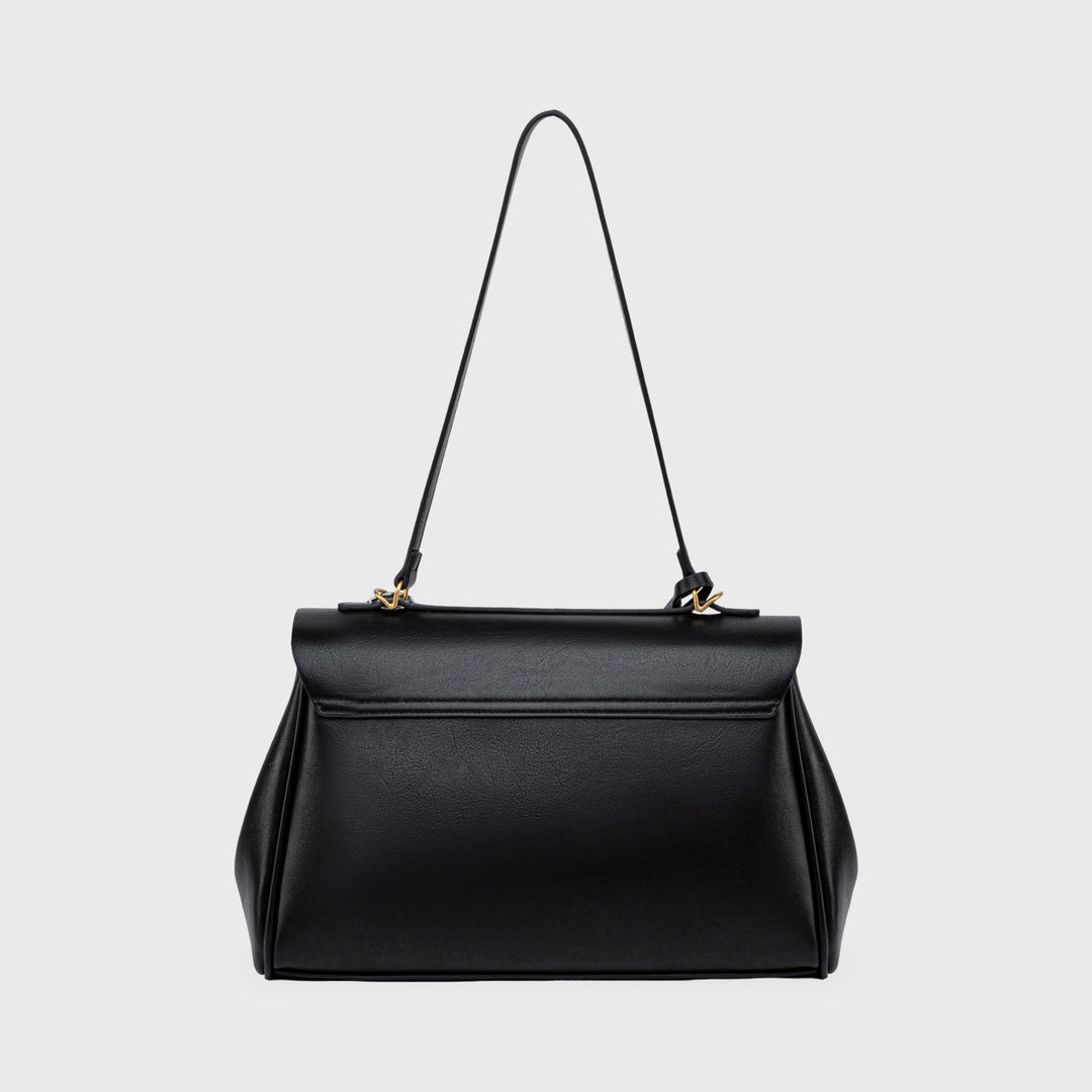 Ciara Vintage Top Handle Bag in Black