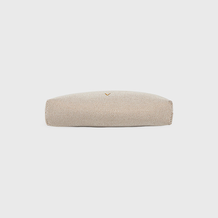 Ciara Canvas Zip Pouch in Natural