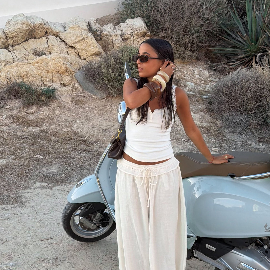 Dark Brown Mini Shoulder Baguette | Ciara