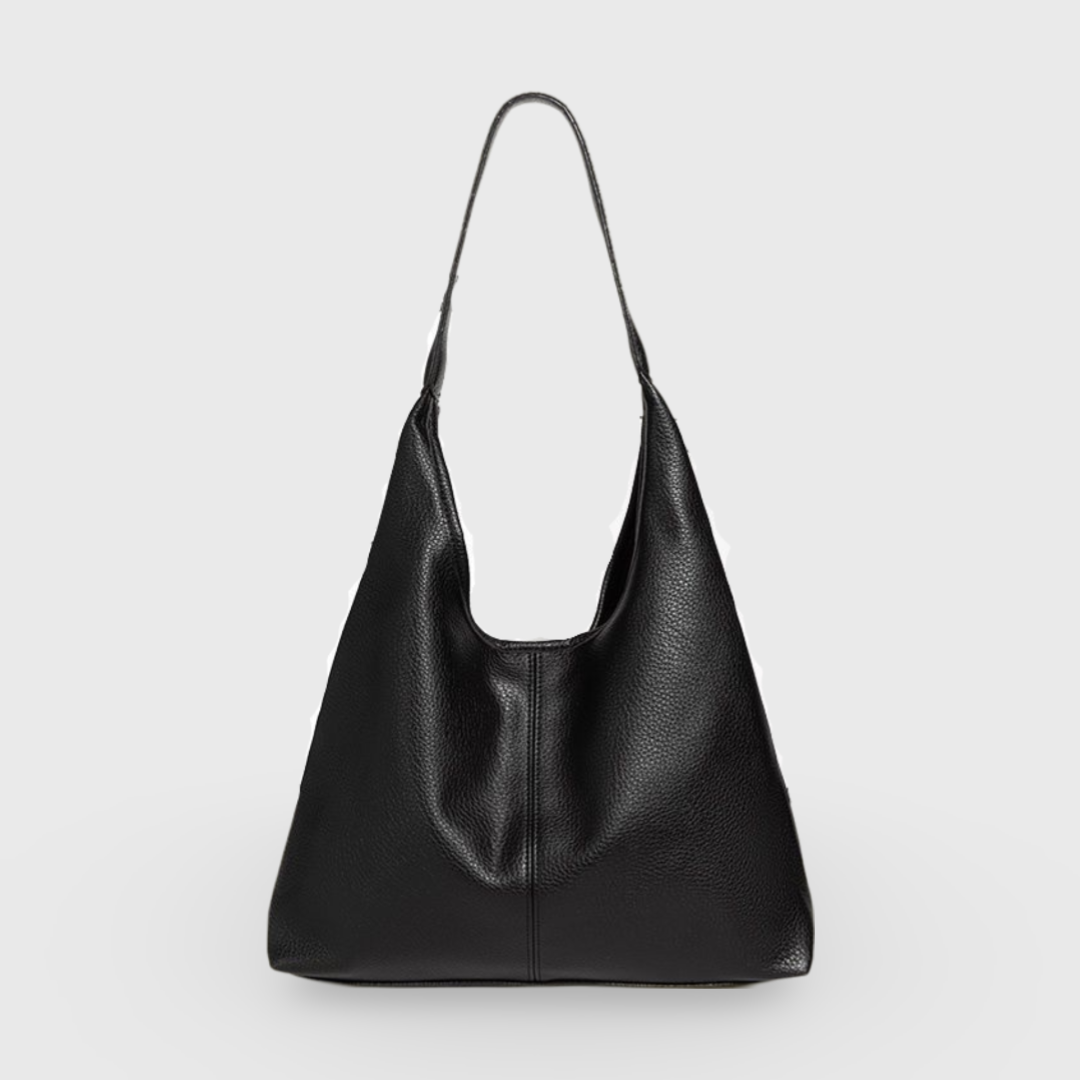 Jane Slouchy Hobo Bag in Black