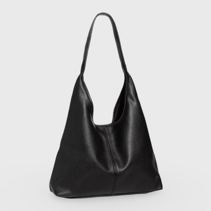 Jane Slouchy Hobo Bag in Black