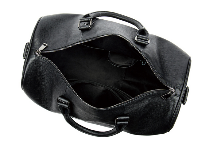 Men's Leather Travel Bag – Large with Shoe Compartment