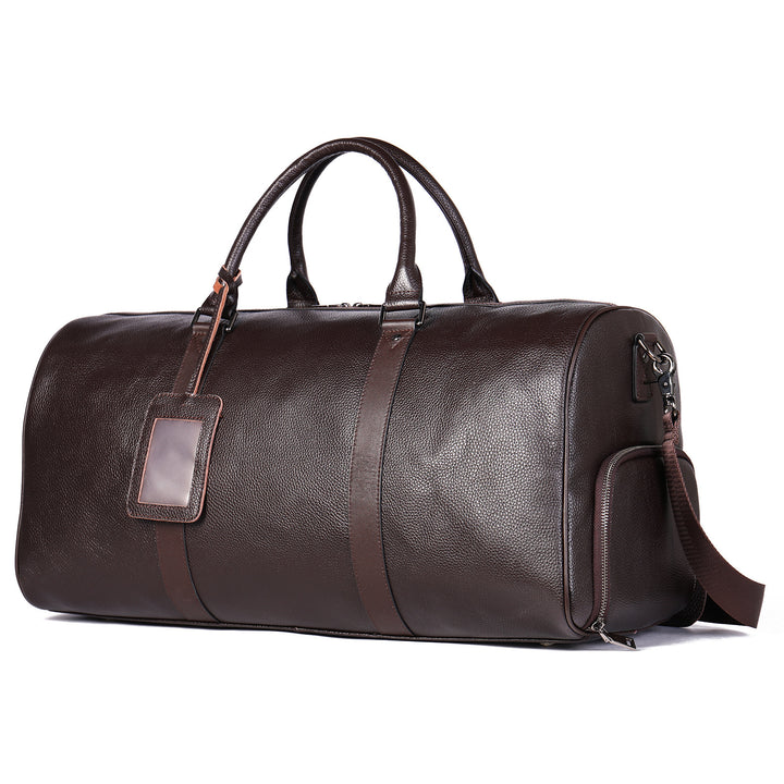 Men's Large Travel Bag – Wet/Dry Compartments, Multi-Pocket Nylon