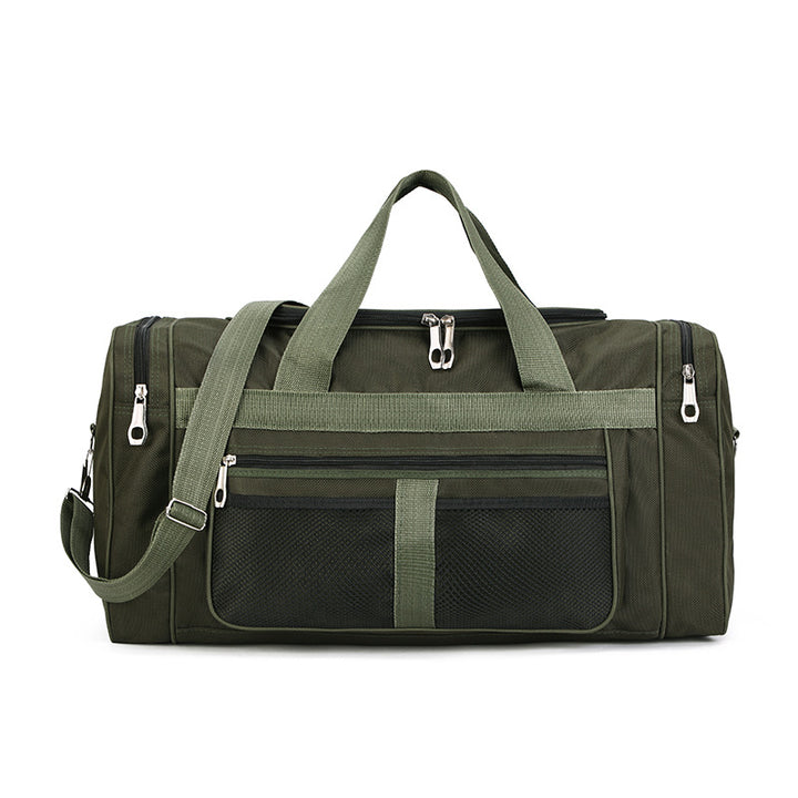 Men's Travel Bag – Lightweight Foldable Fabric Duffel with Dual Straps