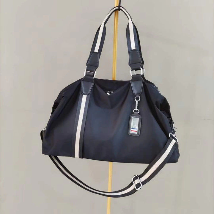 Men's Travel Bag – Structured Fabric Compact Multi-Compartment Carry