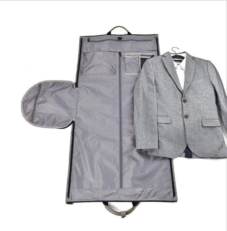 Garment Bag for Travel – Foldable Water-Resistant Suit Carrier