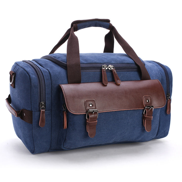 Canvas Travel Bag Shoulder Handbag – Lightweight Large Capacity