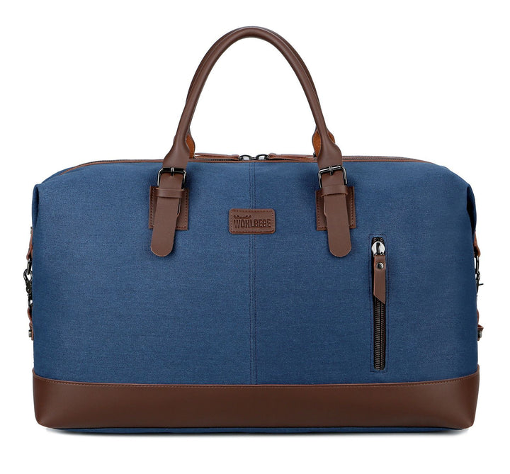 Large Gym Bag - Canvas Travel Carryall with Multiple Compartments