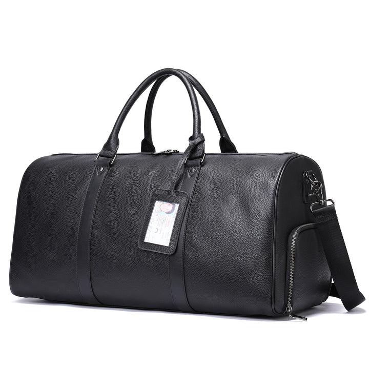 Men's Large Travel Bag – Wet/Dry Compartments, Multi-Pocket Nylon