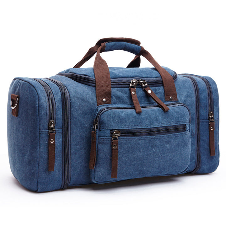 Canvas Travel Bag for Men – Spacious Carryall with Soft Handles
