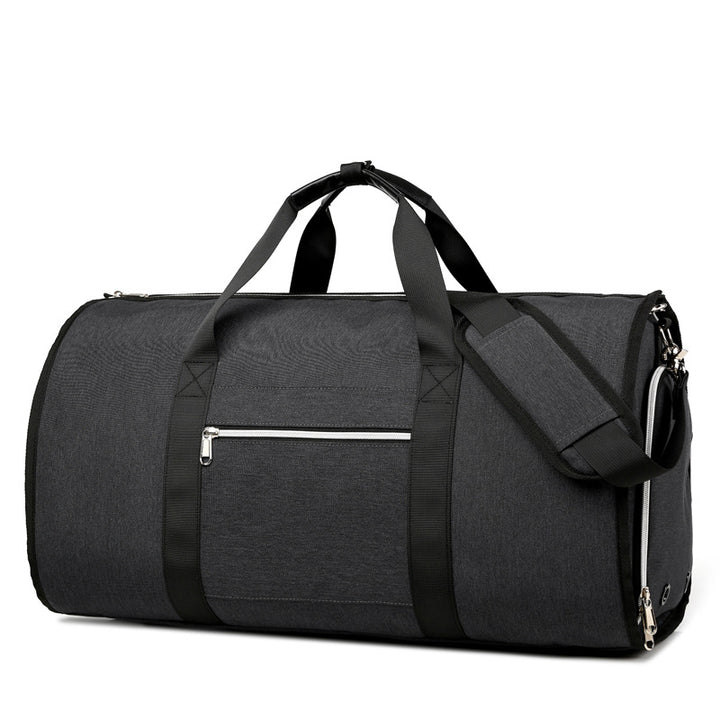 Duffel Bag – Structured Canvas Travel Duffel for Business Organization