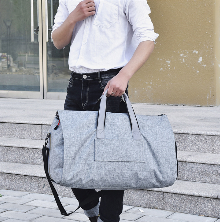 Garment Bag for Travel – Foldable Water-Resistant Suit Carrier
