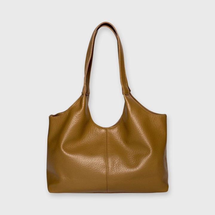 Hannah Bucket Bag in Cognac