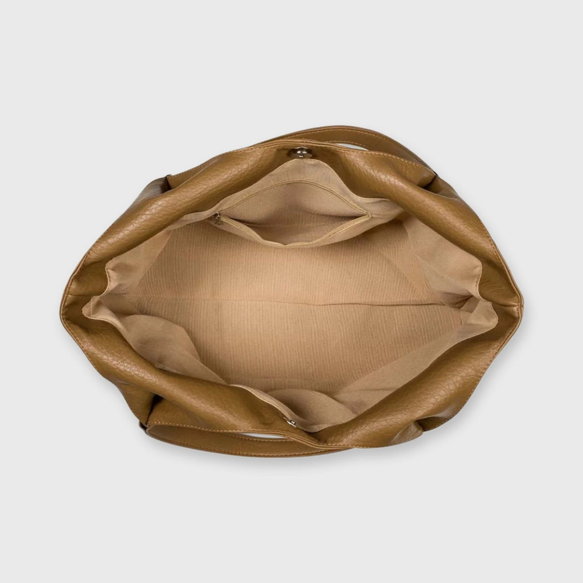 Hannah Bucket Bag in Cognac