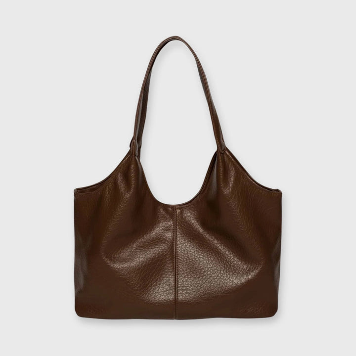 Hannah Bucket Bag in Brown